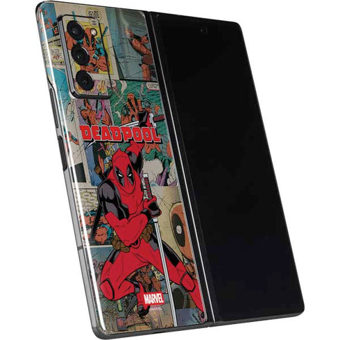 Marvel Deadpool Deadpool Collage Galaxy Z Fold2 5G Skin