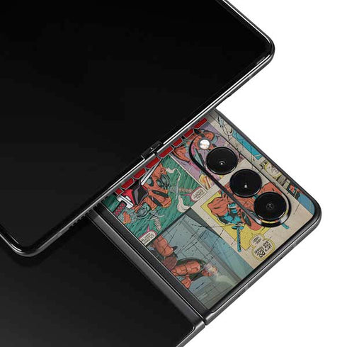 Marvel Deadpool Deadpool Collage Galaxy Z Fold3 5G Skin