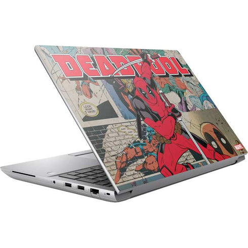 Marvel Deadpool Deadpool Collage HP ZBook Fury 16 G10 Skin