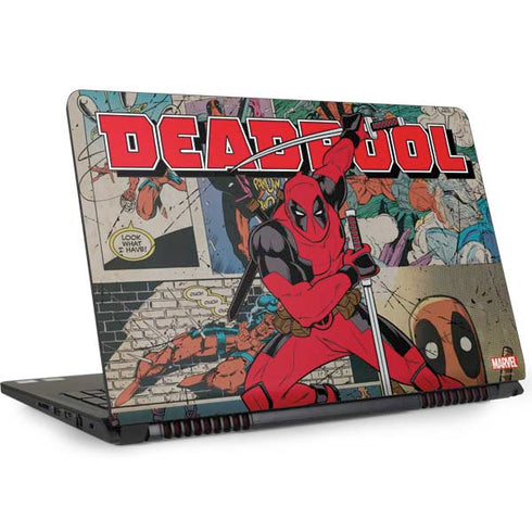 Marvel Deadpool Deadpool Collage Dell Inspiron Skin
