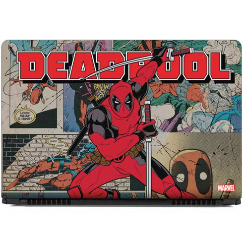 Marvel Deadpool Deadpool Collage Dell Inspiron Skin