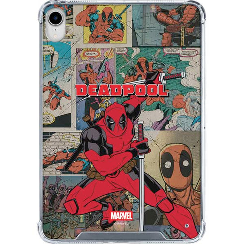 Marvel Deadpool Deadpool Collage iPad 11th Gen (2025) Clear Case