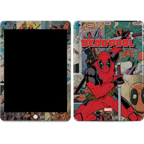 Marvel Deadpool Deadpool Collage Apple iPad Skin