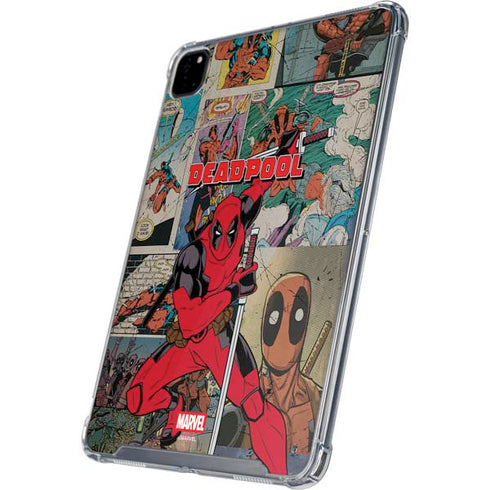 Marvel Deadpool Deadpool Collage iPad Pro 12.9in (2020) Clear Case