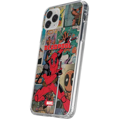 Marvel Deadpool Deadpool Collage iPhone 11 Pro Clear Case