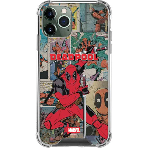 Marvel Deadpool Deadpool Collage iPhone 11 Pro Max Clear Case