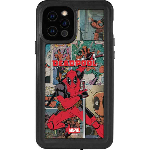 Marvel Deadpool Deadpool Collage iPhone 12 Pro Waterproof Case