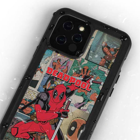 Marvel Deadpool Deadpool Collage iPhone 12 Pro Waterproof Case