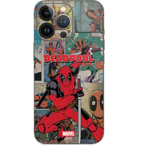 Marvel Deadpool Deadpool Collage iPhone 13 Pro Skin