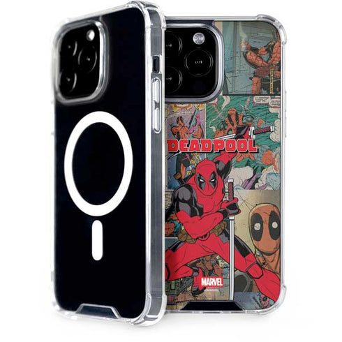 Marvel Deadpool Deadpool Collage iPhone 14 Pro Max MagSafe Case