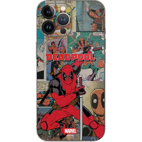 Marvel Deadpool Deadpool Collage iPhone 14 Pro Max Skin