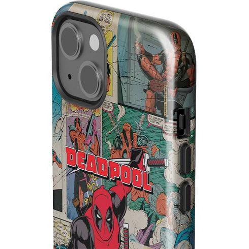Marvel Deadpool Deadpool Collage iPhone 15 Plus Impact Case
