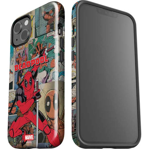 Marvel Deadpool Deadpool Collage iPhone 15 Plus Impact Case