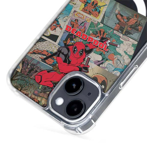 Marvel Deadpool Deadpool Collage iPhone 15 Plus MagSafe Case