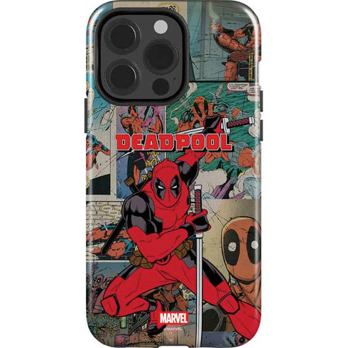 Marvel Deadpool Deadpool Collage iPhone 15 Pro Impact Case