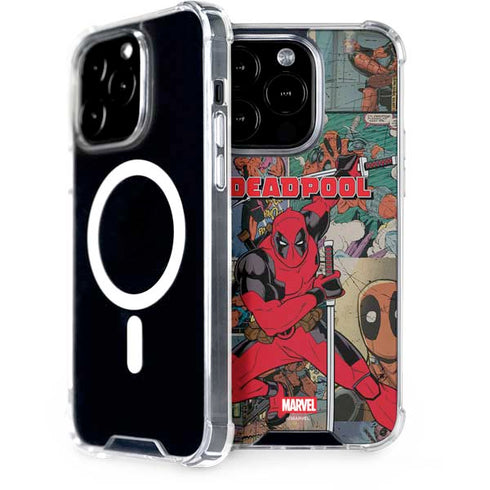 Marvel Deadpool Deadpool Collage iPhone 15 Pro MagSafe Case