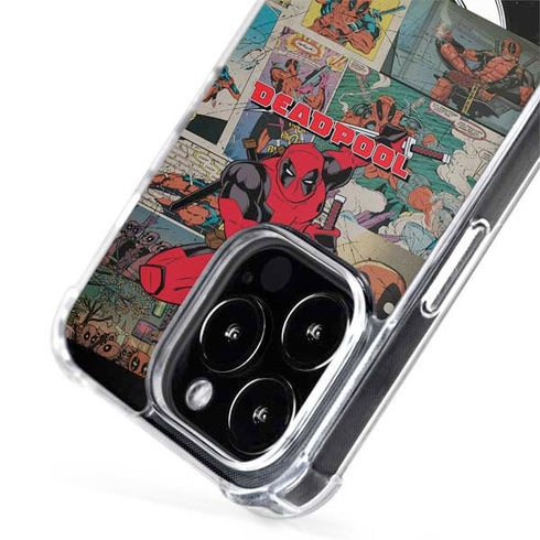 Marvel Deadpool Deadpool Collage iPhone 15 Pro MagSafe Case