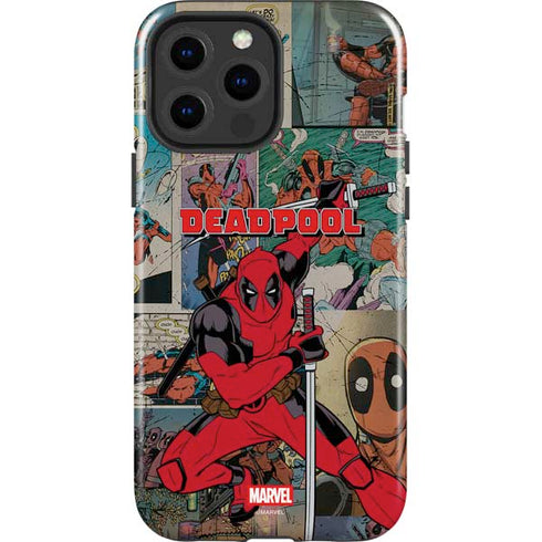 Marvel Deadpool Deadpool Collage iPhone 15 Pro Max Impact Case
