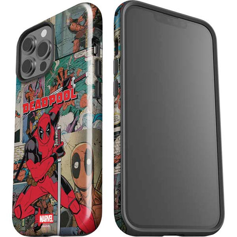 Marvel Deadpool Deadpool Collage iPhone 15 Pro Max Impact Case