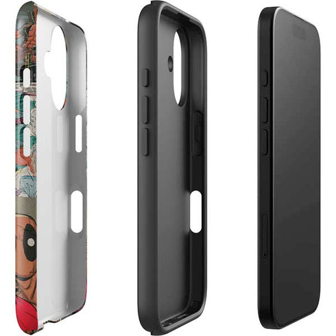 Marvel Deadpool Deadpool Collage iPhone 16 Impact Case
