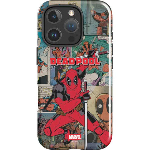 Marvel Deadpool Deadpool Collage iPhone 16 Pro Impact Case