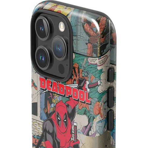 Marvel Deadpool Deadpool Collage iPhone 16 Pro Impact Case