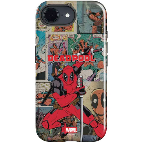 Marvel Deadpool Deadpool Collage iPhone 16e Impact Case