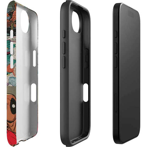 Marvel Deadpool Deadpool Collage iPhone 16e Impact Case