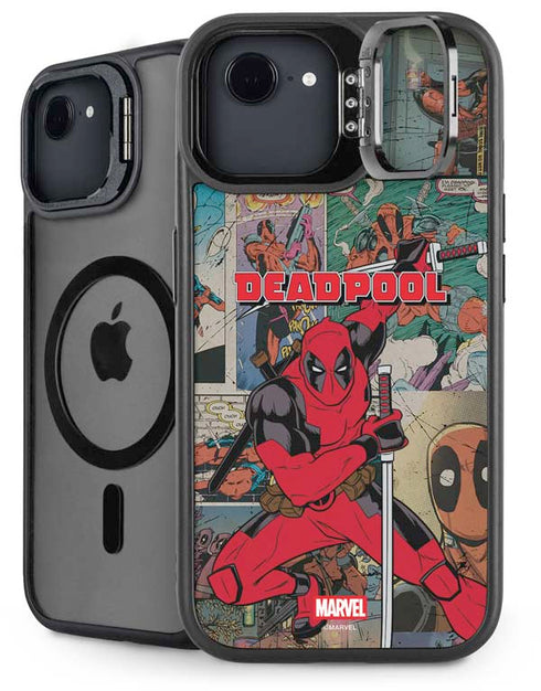 Marvel Deadpool Deadpool Collage iPhone 16e Kickstand Case