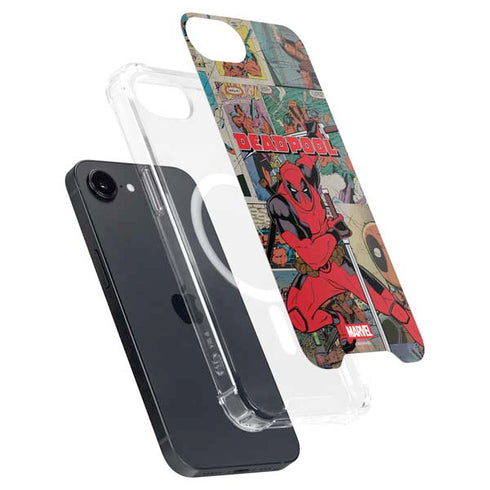 Marvel Deadpool Deadpool Collage iPhone 16e MagSafe Case