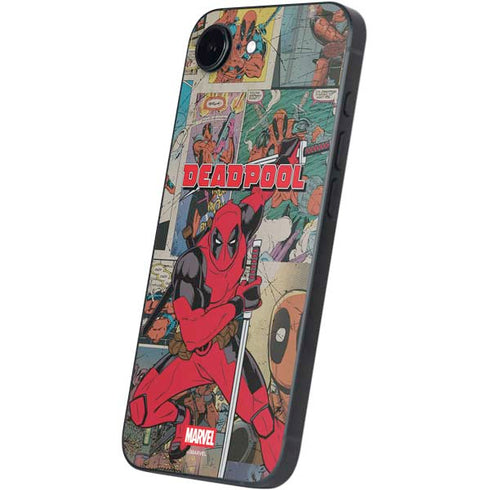 Marvel Deadpool Deadpool Collage iPhone 16e Skin