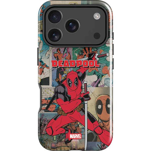 Marvel Deadpool Deadpool Collage iPhone 18 Pro Impact Case