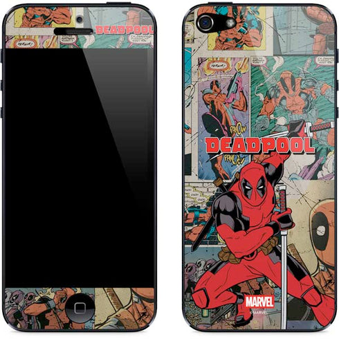 Marvel Deadpool Deadpool Collage iPhone 5/5s/5SE Skin
