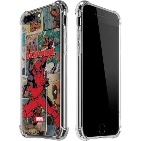 Marvel Deadpool Deadpool Collage iPhone 7/8 Plus Clear Case