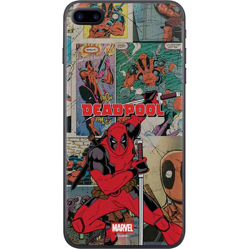 Marvel Deadpool Deadpool Collage iPhone 8 Plus Skin