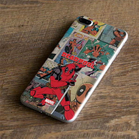 Marvel Deadpool Deadpool Collage iPhone 8 Plus Skin