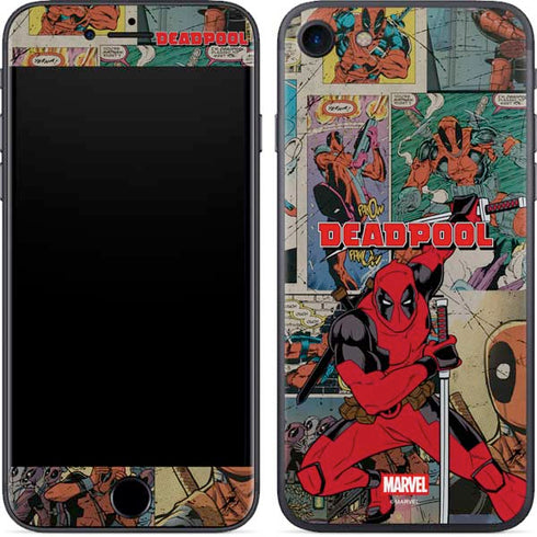 Marvel Deadpool Deadpool Collage iPhone 8 Skin
