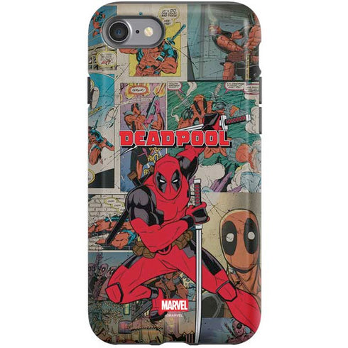 Marvel Deadpool Deadpool Collage iPhone SE (2nd & 3rd Gen) Pro Case