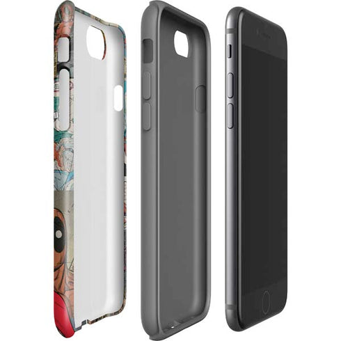 Marvel Deadpool Deadpool Collage iPhone SE (2nd & 3rd Gen) Pro Case