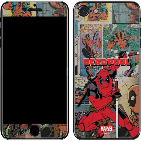Marvel Deadpool Deadpool Collage iPhone SE (2nd & 3rd Gen) Skin