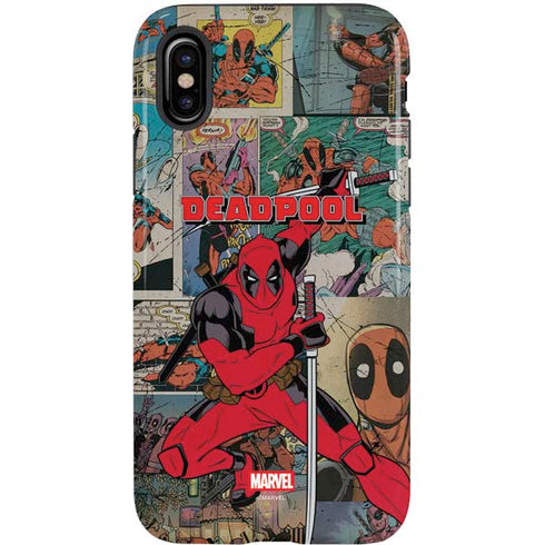 Marvel Deadpool Deadpool Collage iPhone X Pro Case