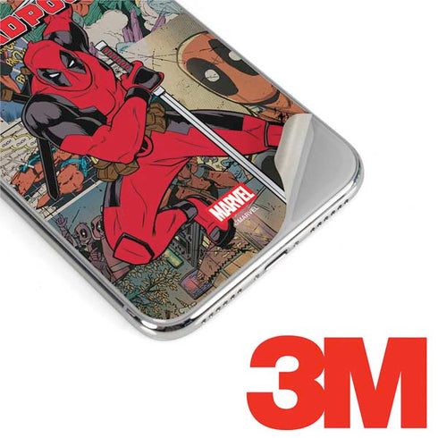 Marvel Deadpool Deadpool Collage iPhone X Skin