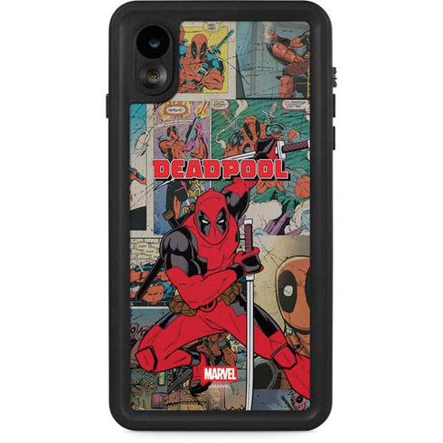 Marvel Deadpool Deadpool Collage iPhone XR Waterproof Case
