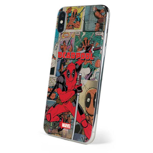 Marvel Deadpool Deadpool Collage iPhone XS Max Skin
