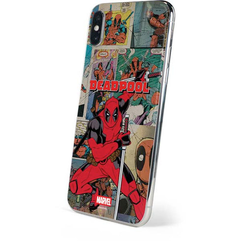 Marvel Deadpool Deadpool Collage iPhone XS Skin