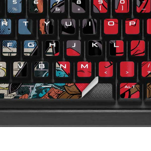 Marvel Deadpool Deadpool Collage K95 RGB PLATINUM Mechanical Gaming Keyboard Skin