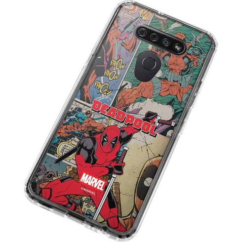 Marvel Deadpool Deadpool Collage LG K51/Q51 Clear Case