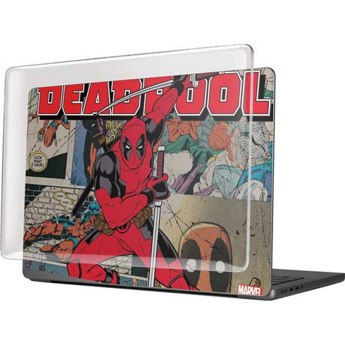 Marvel Deadpool Deadpool Collage MacBook Pro 14in (2021-24) Case plus Skin