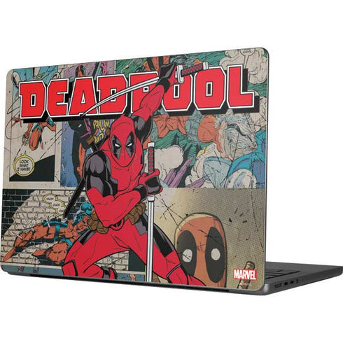Marvel Deadpool Deadpool Collage MacBook Pro 14in (2021-24) Skin
