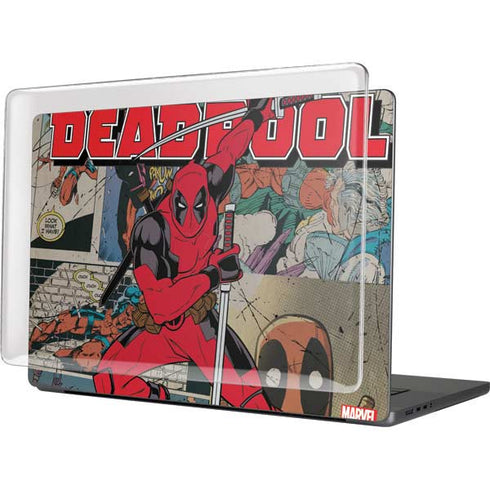 Marvel Deadpool Deadpool Collage MacBook Pro 16in (2021-25) Case plus Skin